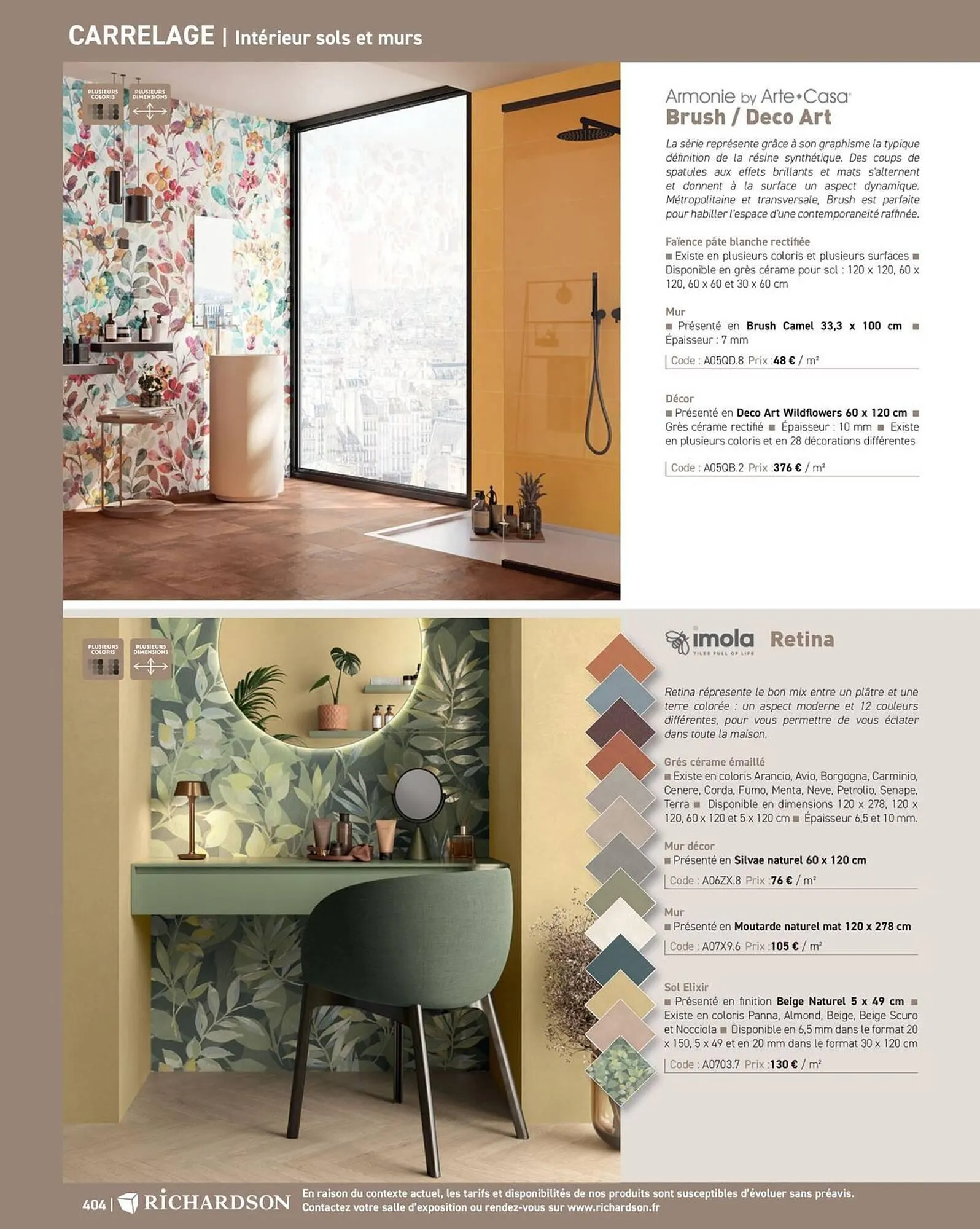 Catalogue Richardson du 11 avril au 31 décembre 2025 - Catalogue page 406