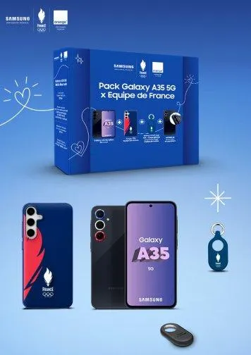 Samsung Galaxy Pack A35 5G x Equipe de France