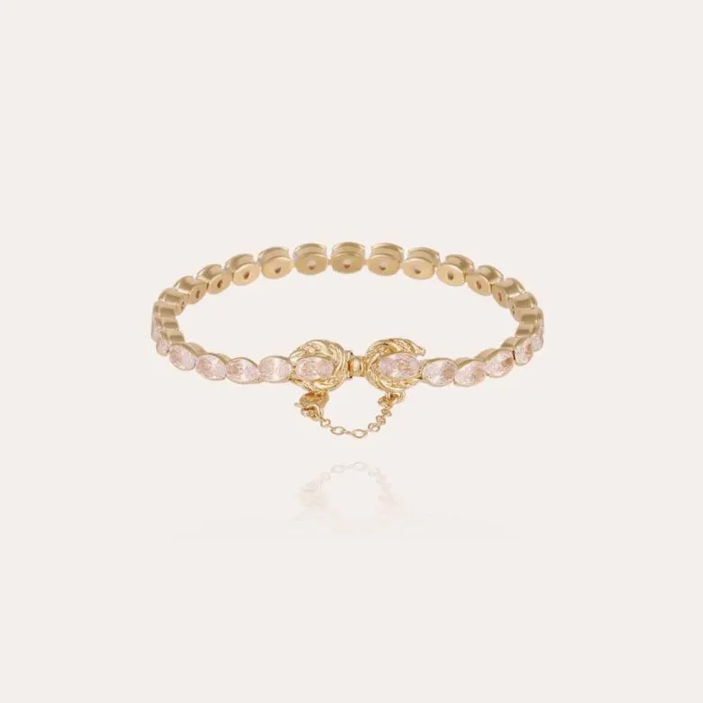 Riviera Fleur men bracelet large size gold
