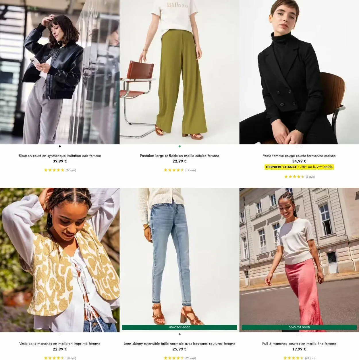 Gémo Catalogue actuel du 7 mai au 20 mai 2025 - Catalogue page 6