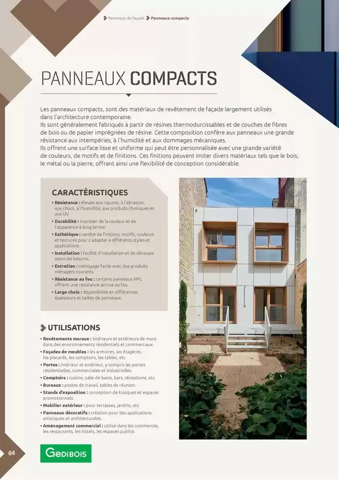 Aménagents Intérieurs du 9 décembre au 9 juin 2025 - Catalogue page 64