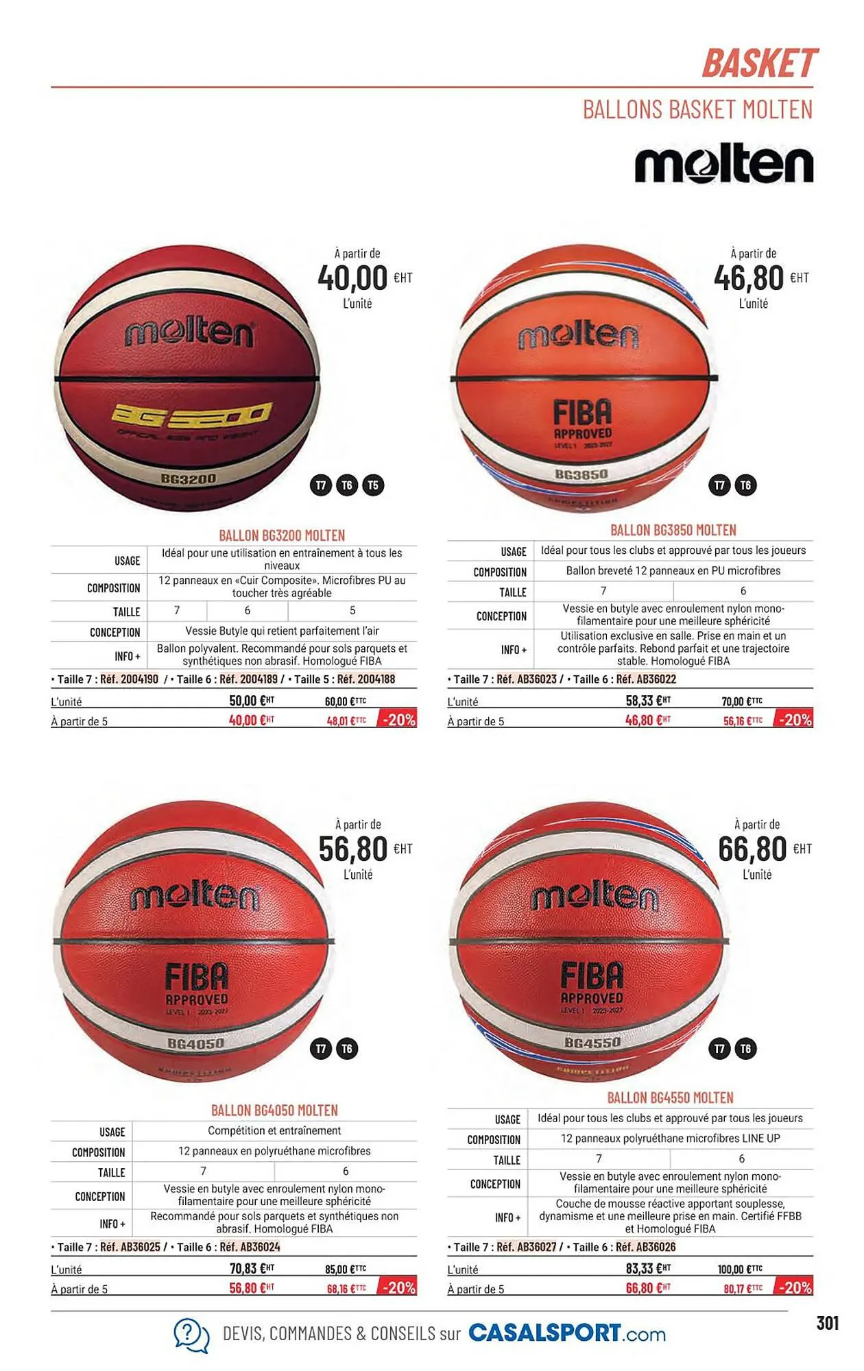 Catalogue Casal Sport du 22 janvier au 31 décembre 2026 - Catalogue page 273