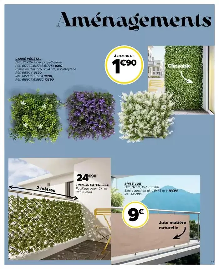 Collection Jardin et extérieur du 9 avril au 5 mai 2025 - Catalogue page 29