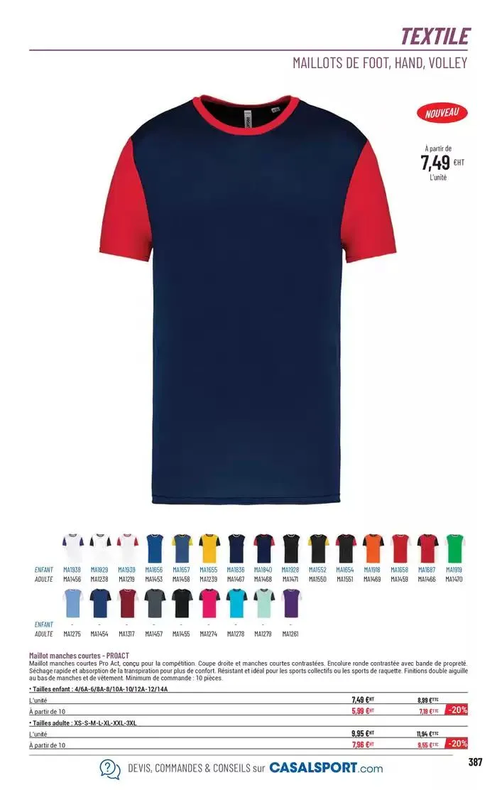 ÉQUIPEMENT SPORTIF du 6 mars au 31 décembre 2025 - Catalogue page 359