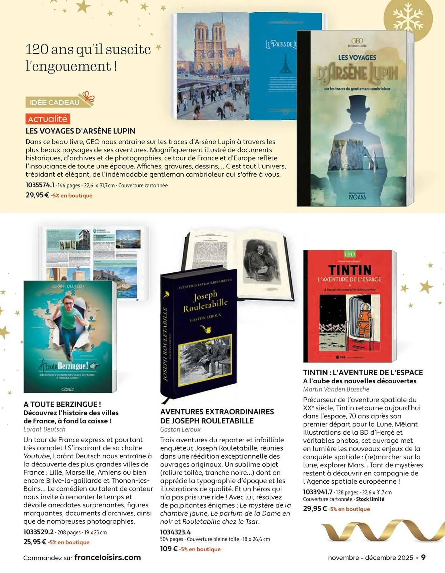 Catalogue France Loisirs du 3 novembre au 31 décembre 2025 - Catalogue page 9