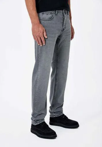 Jean gris straight Homme