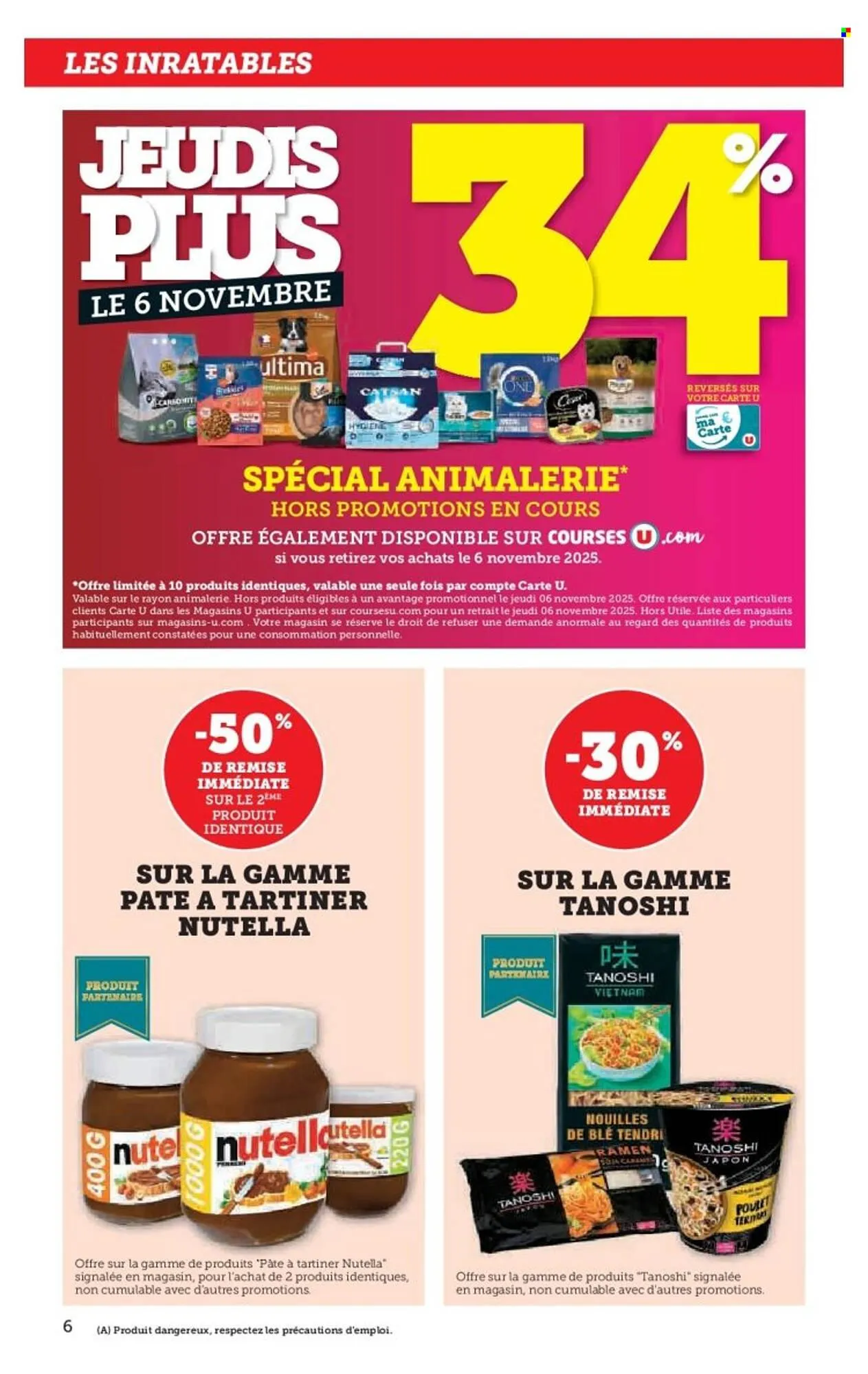 Catalogue Hyper U du 4 novembre au 16 novembre 2025 - Catalogue page 6
