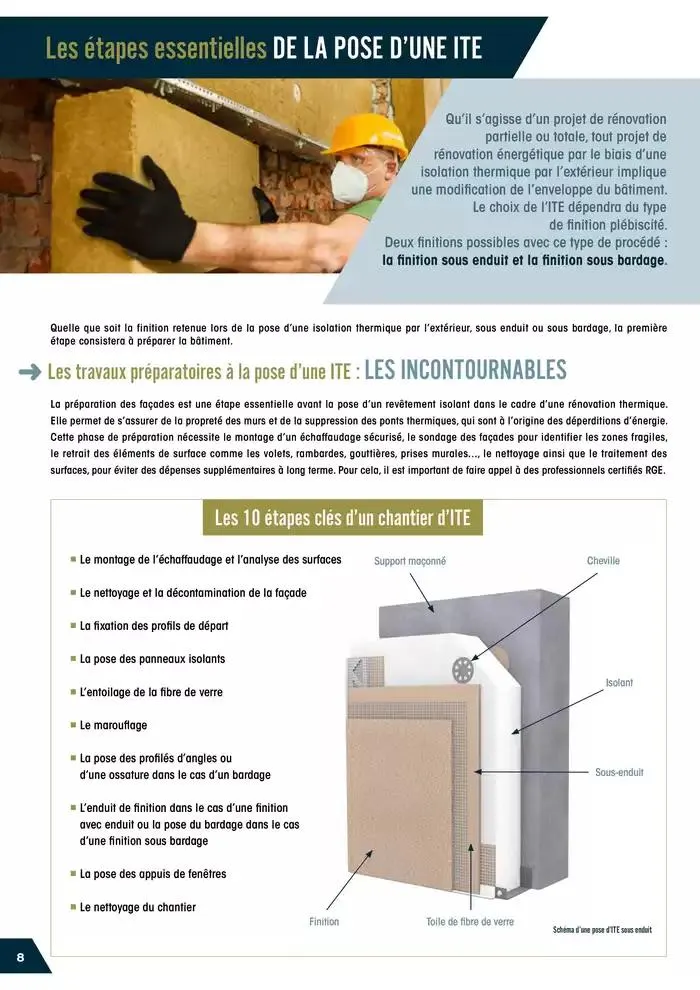 Guide Isolation Thermique par l'Extérieur du 18 février au 31 décembre 2025 - Catalogue page 8