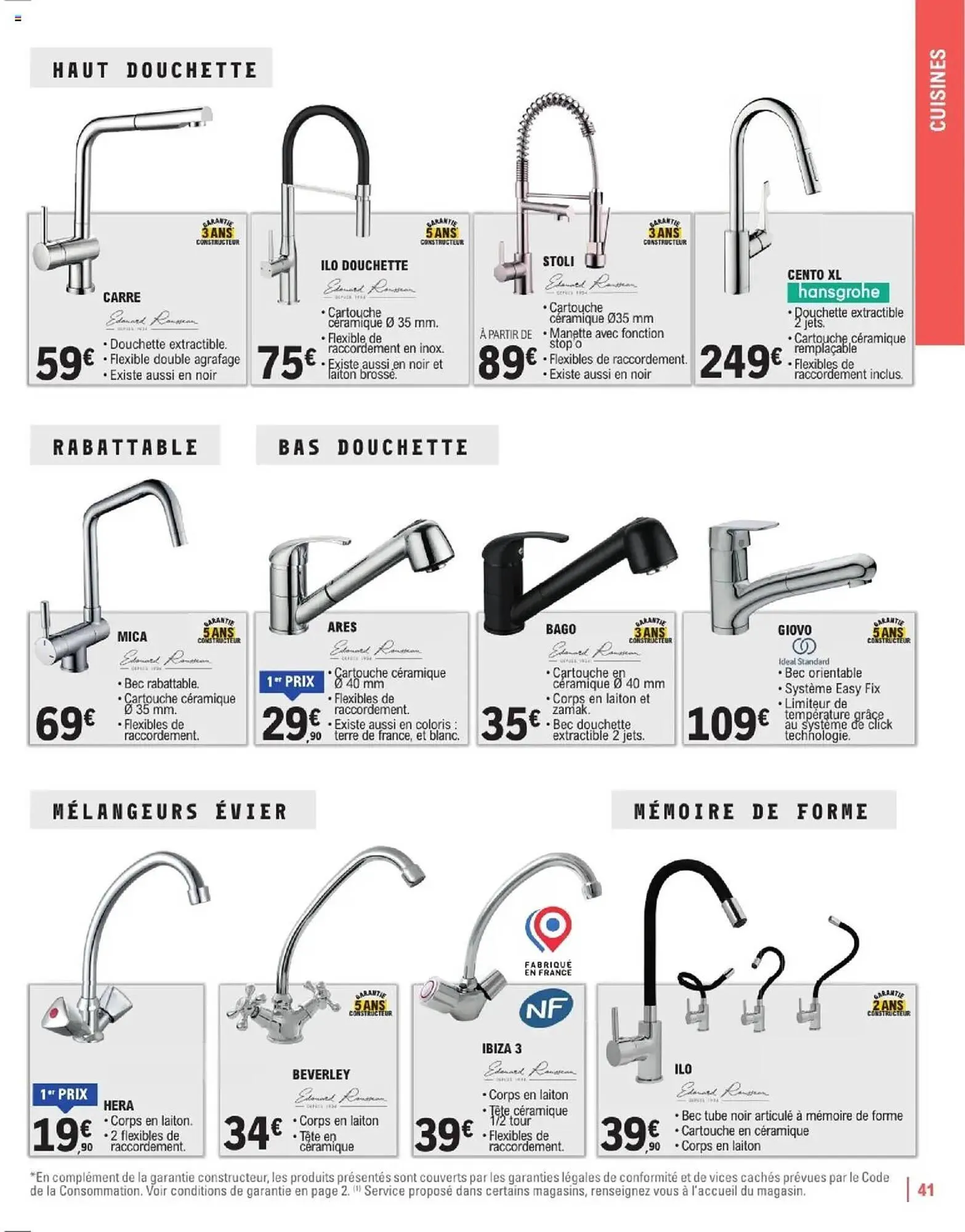 Catalogue E.Leclerc Brico du 7 janvier au 31 décembre 2025 - Catalogue page 41
