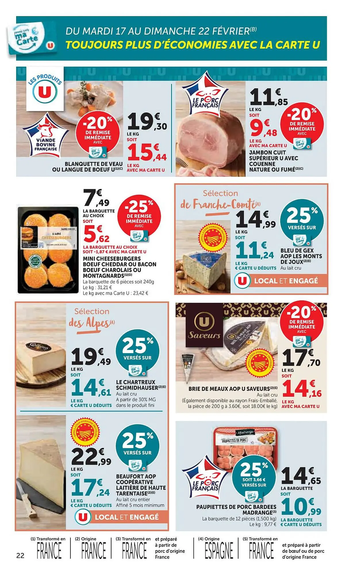 Catalogue Hyper U du 17 février au 1 mars 2026 - Catalogue page 22