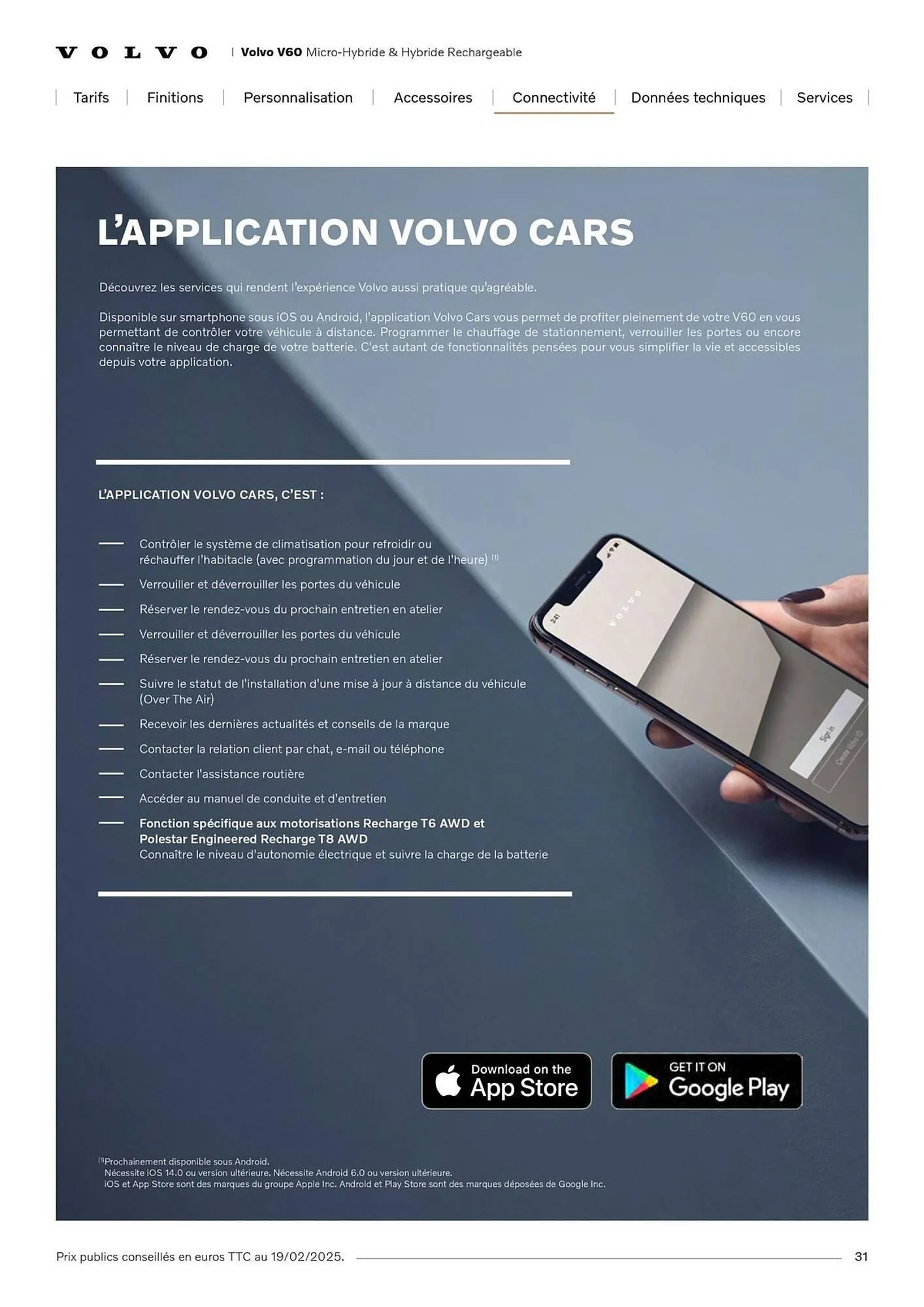 Catalogue VOLVO du 7 janvier au 31 janvier 2027 - Catalogue page 31