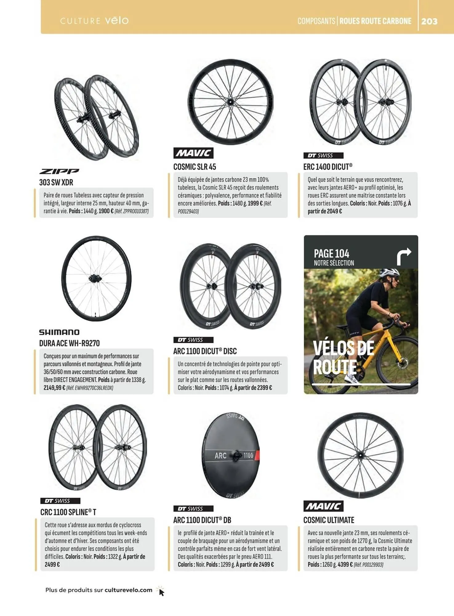 Catalogue Culture Vélo du 19 décembre au 31 décembre 2026 - Catalogue page 203