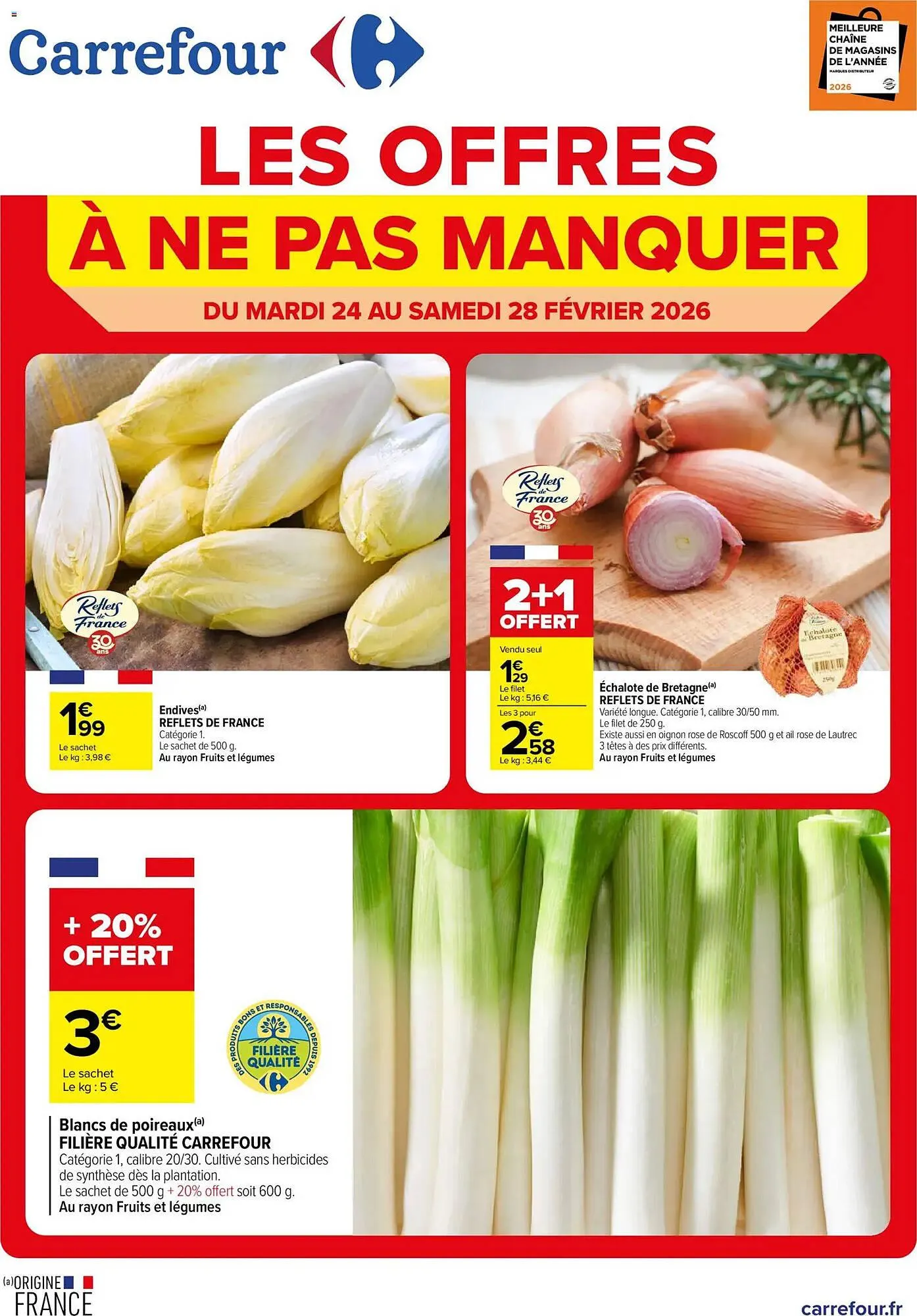 Catalogue Carrefour du 24 février au 28 février 2026 - Catalogue page 1