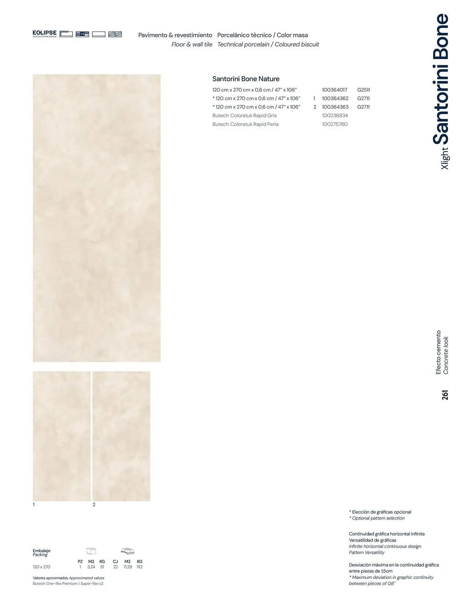 Catalogue Porcelanosa du 23 décembre au 31 décembre 2026 - Catalogue page 263