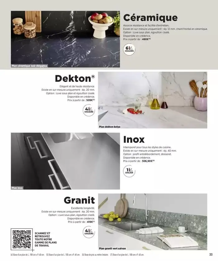 Cuisines ÉDITION 2024/2025 du 31 octobre au 31 décembre 2025 - Catalogue page 33