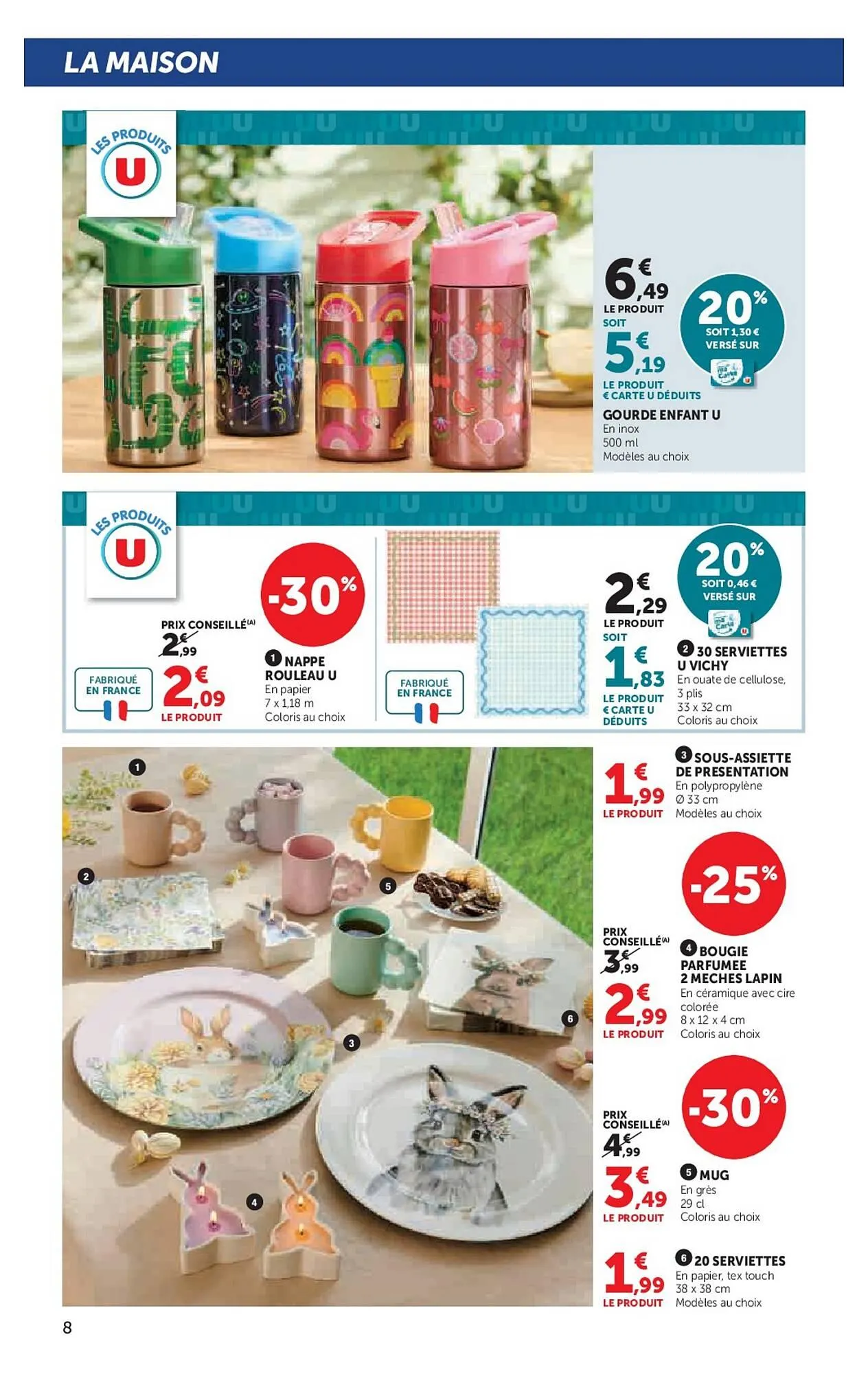 Catalogue Super U du 24 mars au 6 avril 2026 - Catalogue page 8