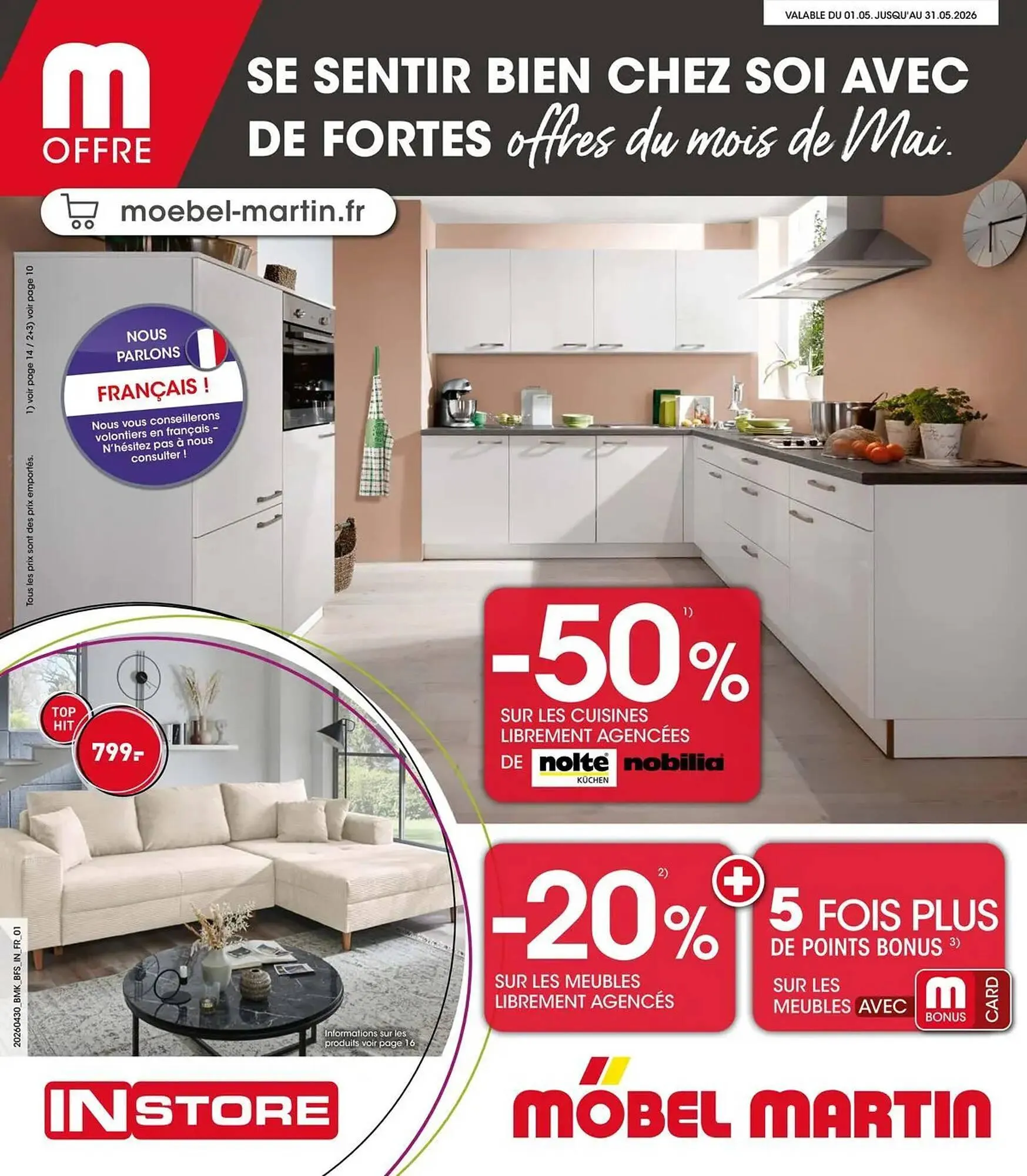 Catalogue Möbel Martin du 29 avril au 31 mai 2026 - Catalogue page 1