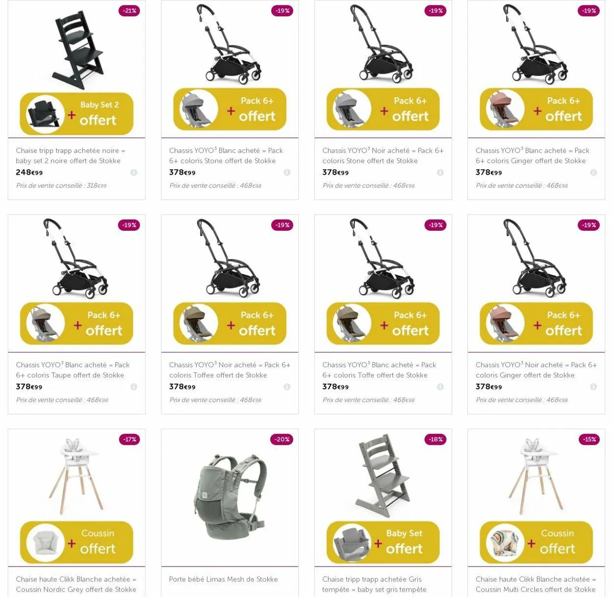 autour de bébé Catalogue actuel du 24 mars au 2 avril 2025 - Catalogue page 4