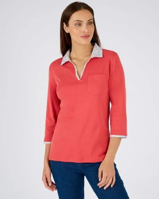 T-shirt effet 2 en 1