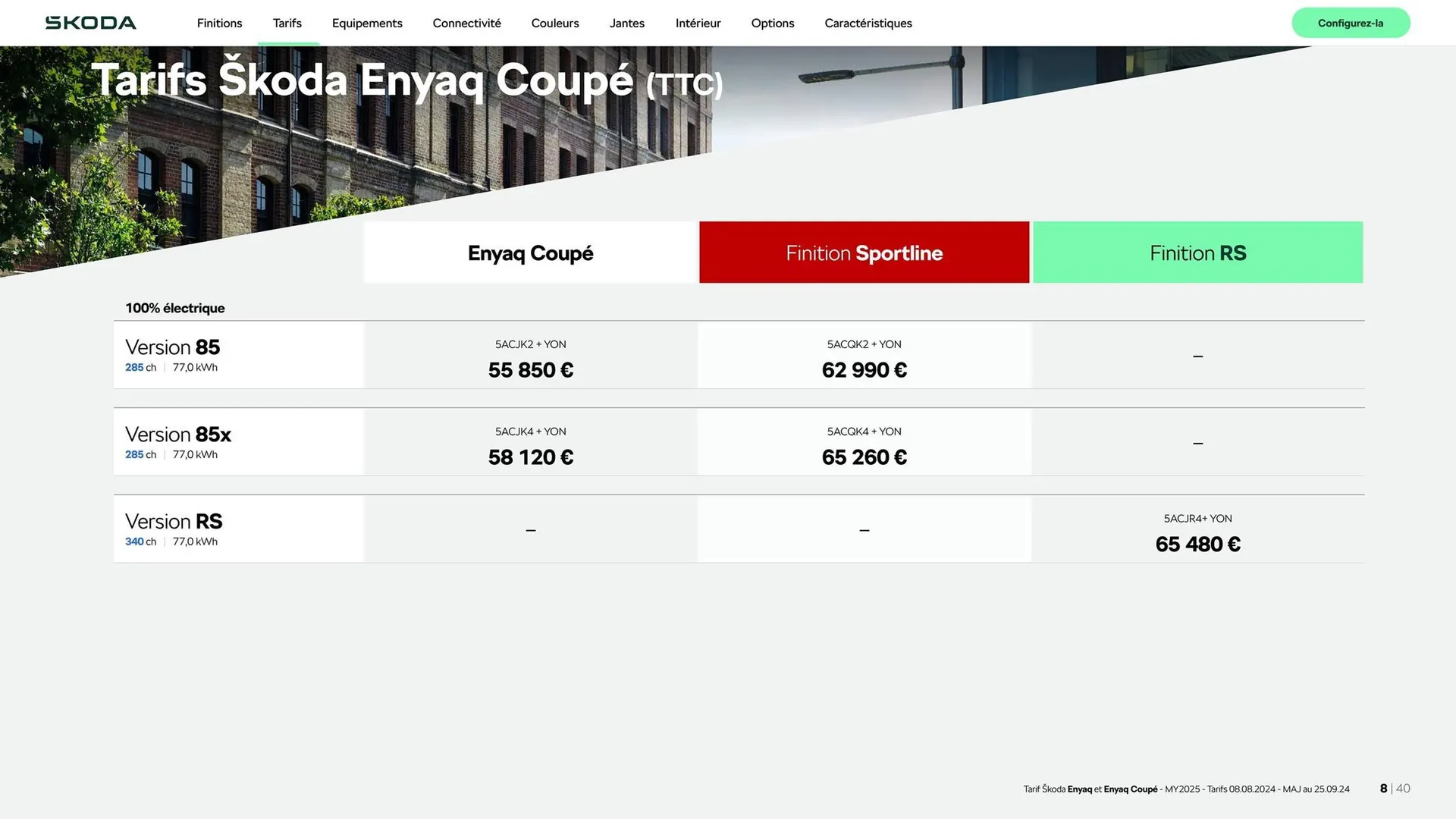 Catalogue Škoda du 6 novembre au 6 novembre 2025 - Catalogue page 8