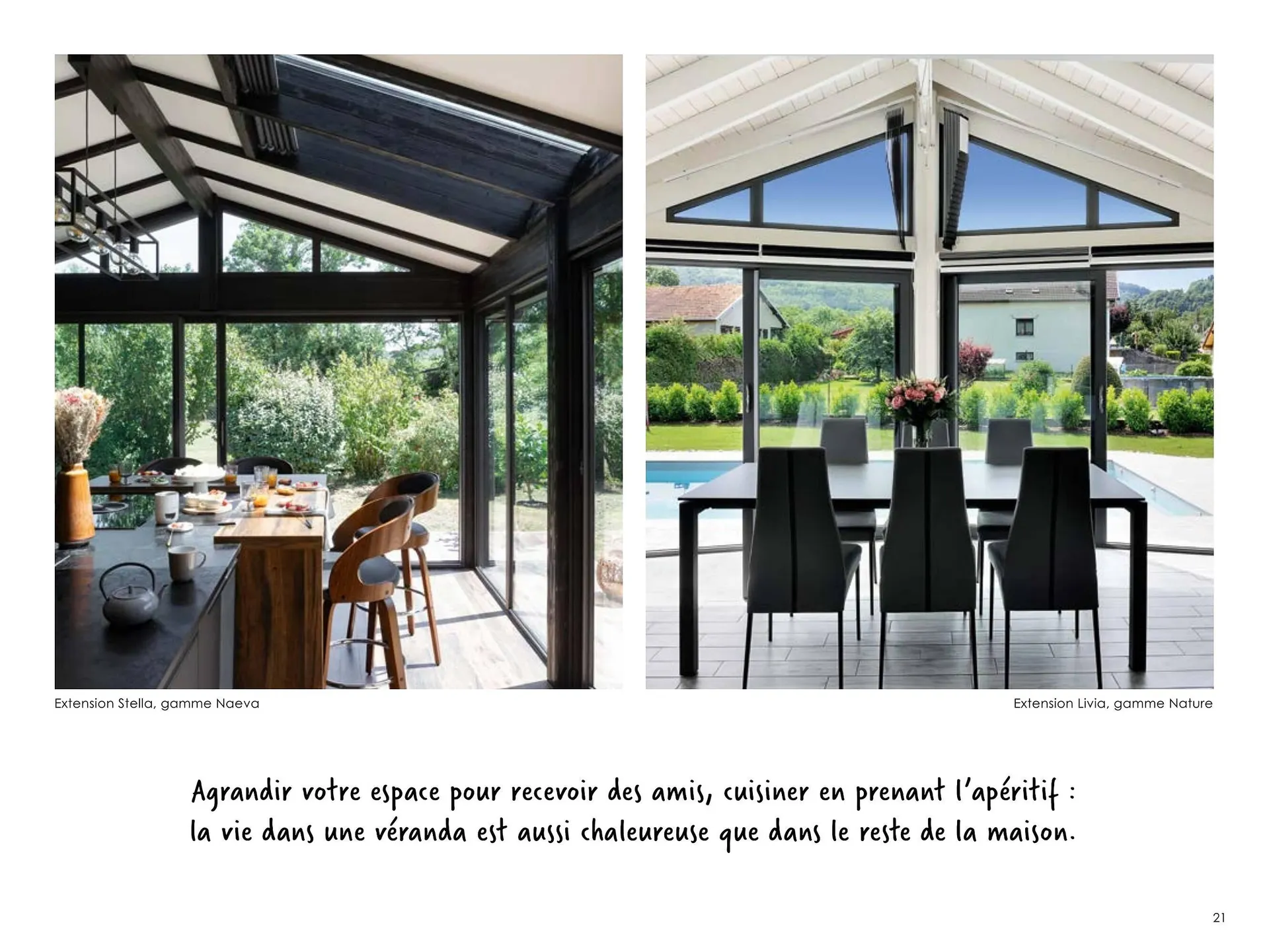 Catalogue Vie & Véranda du 5 mars au 30 septembre 2025 - Catalogue page 21