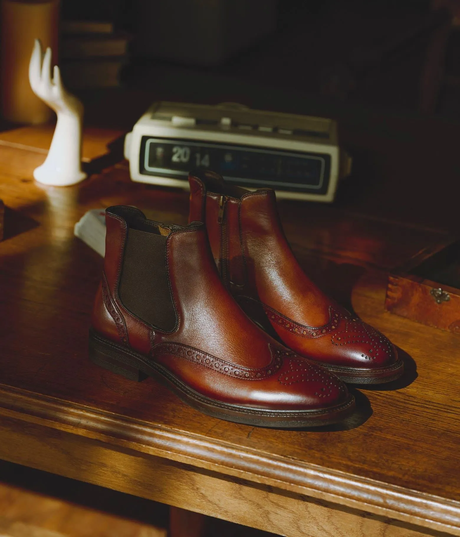 BOOTS WILLIAM COGNAC