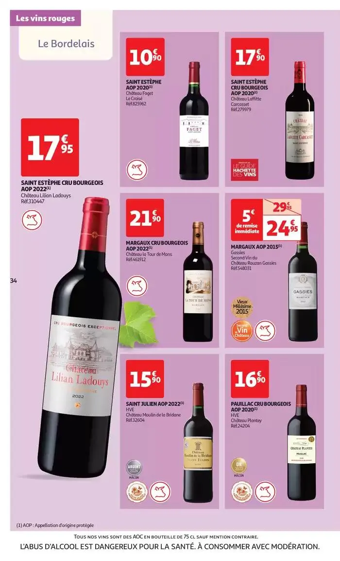 Foire aux vins : une sélection à prix modérés du 1 avril au 13 avril 2025 - Catalogue page 34