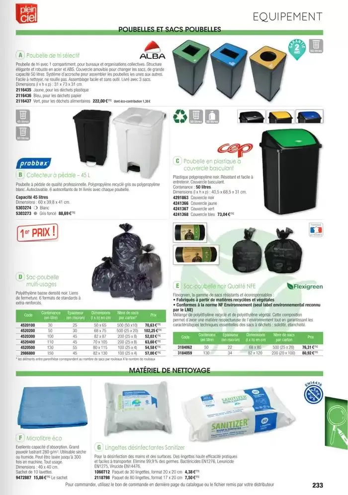 Écoles et loisirs 2025 du 1 janvier au 31 décembre 2025 - Catalogue page 233