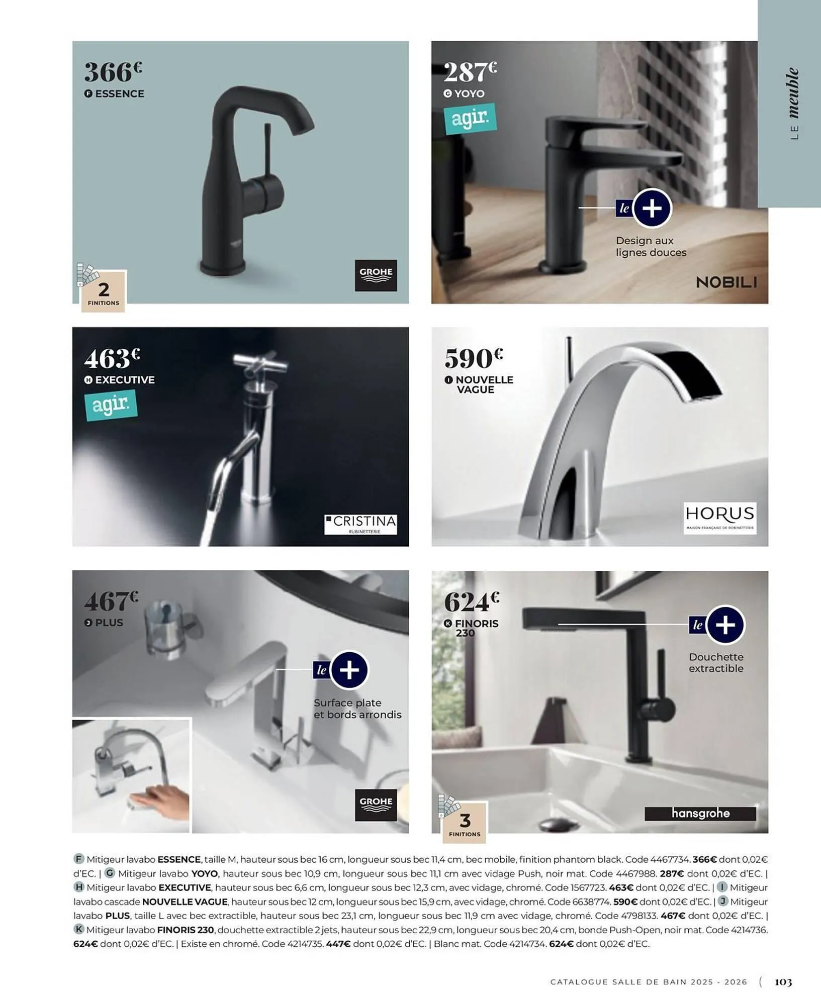 Catalogue Cedeo du 3 juin au 31 décembre 2025 - Catalogue page 103