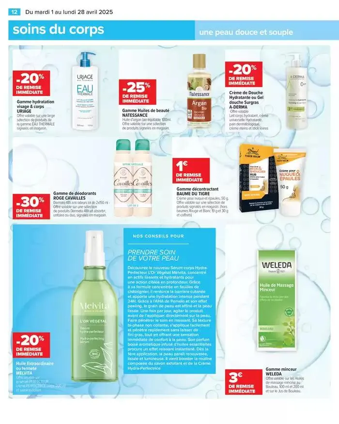 PARAPHARMACIE AVRIL du 1 avril au 28 avril 2025 - Catalogue page 12