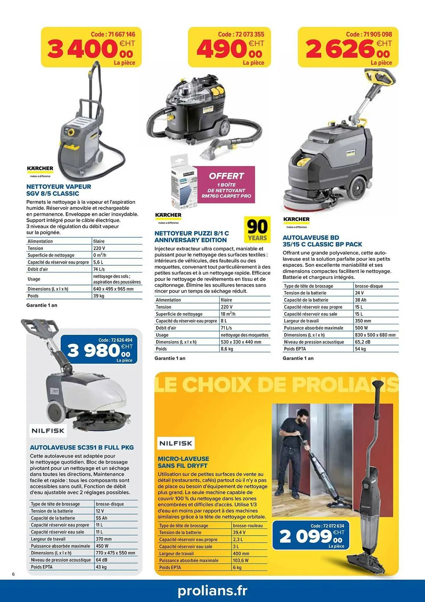 Catalogue Prolians du 16 octobre au 31 décembre 2025 - Catalogue page 6