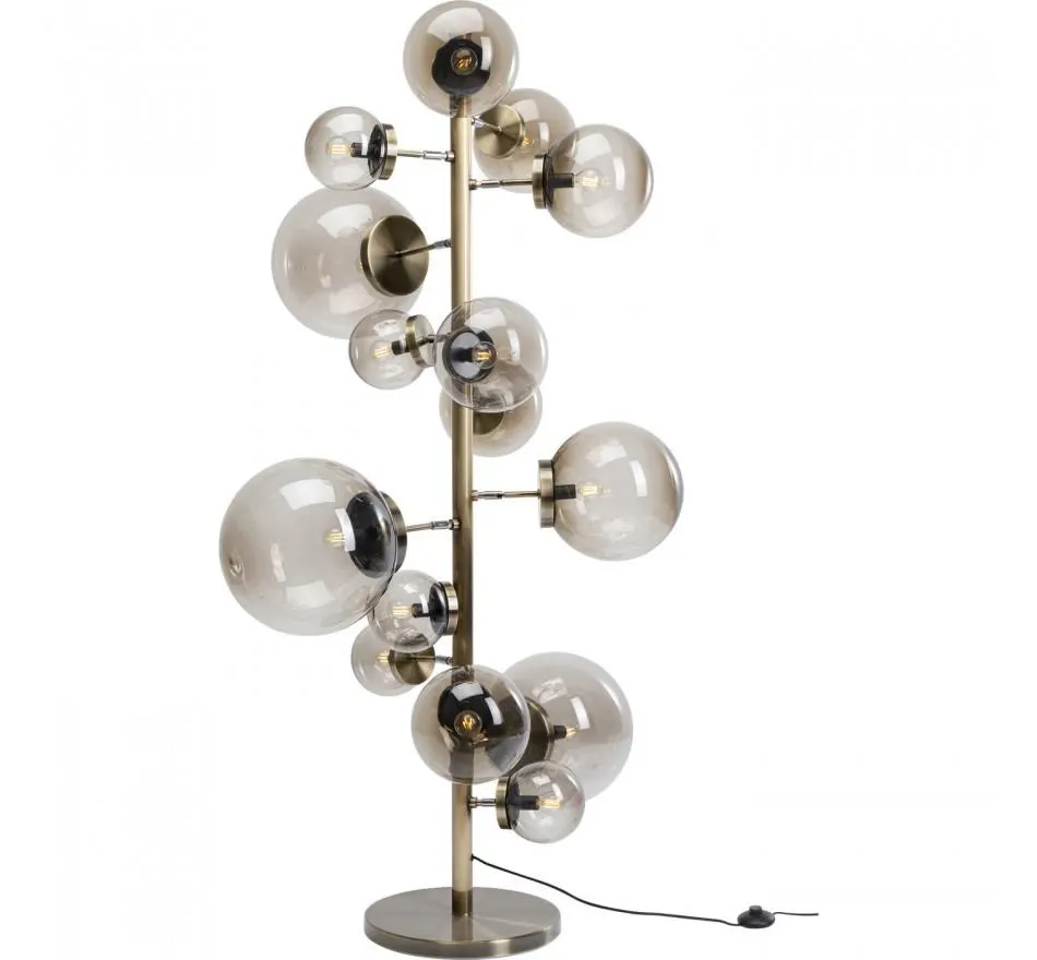 Lampadaire Balloon 160cm fumé Kare Design