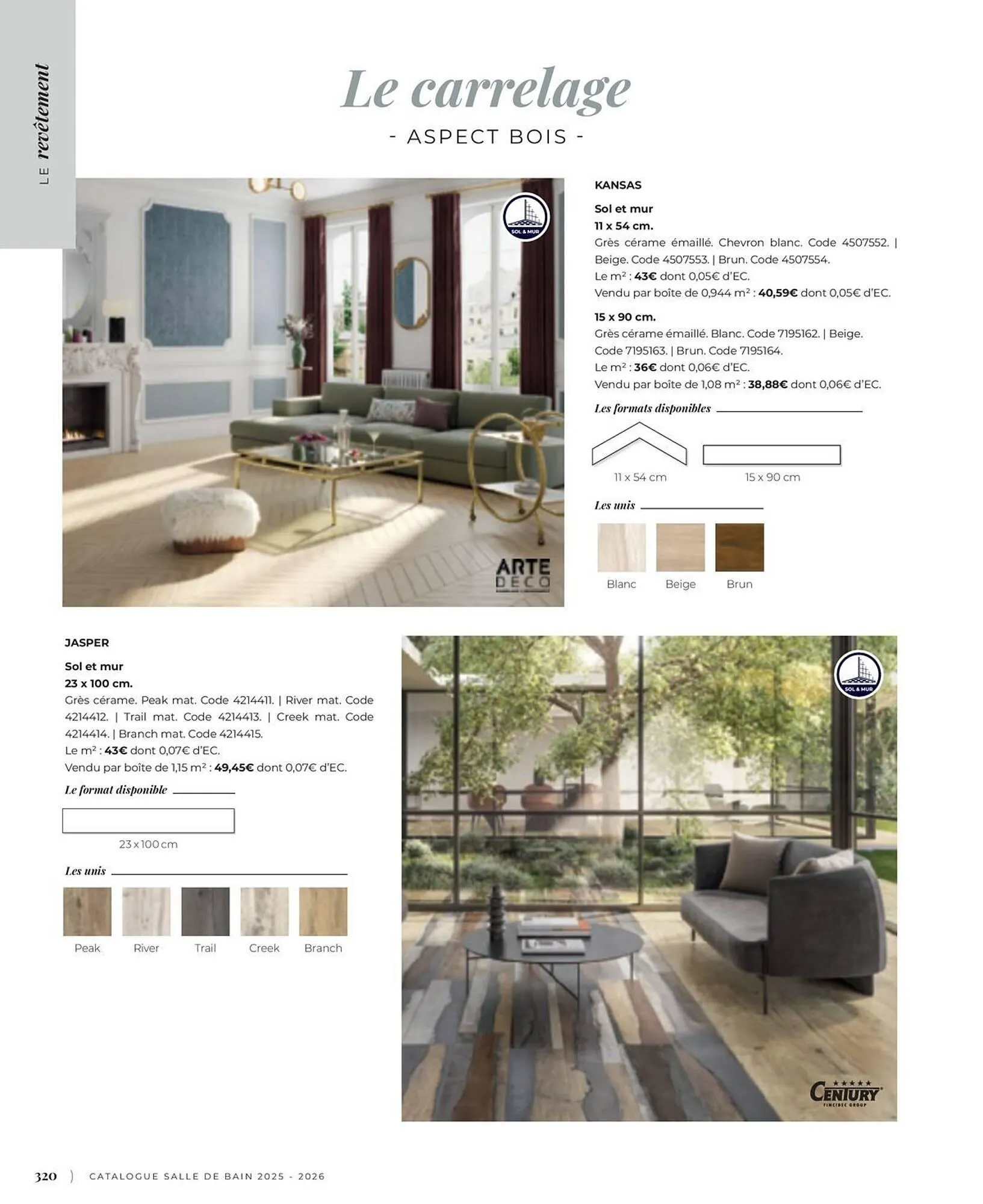 Catalogue Cedeo du 3 juin au 31 décembre 2025 - Catalogue page 320