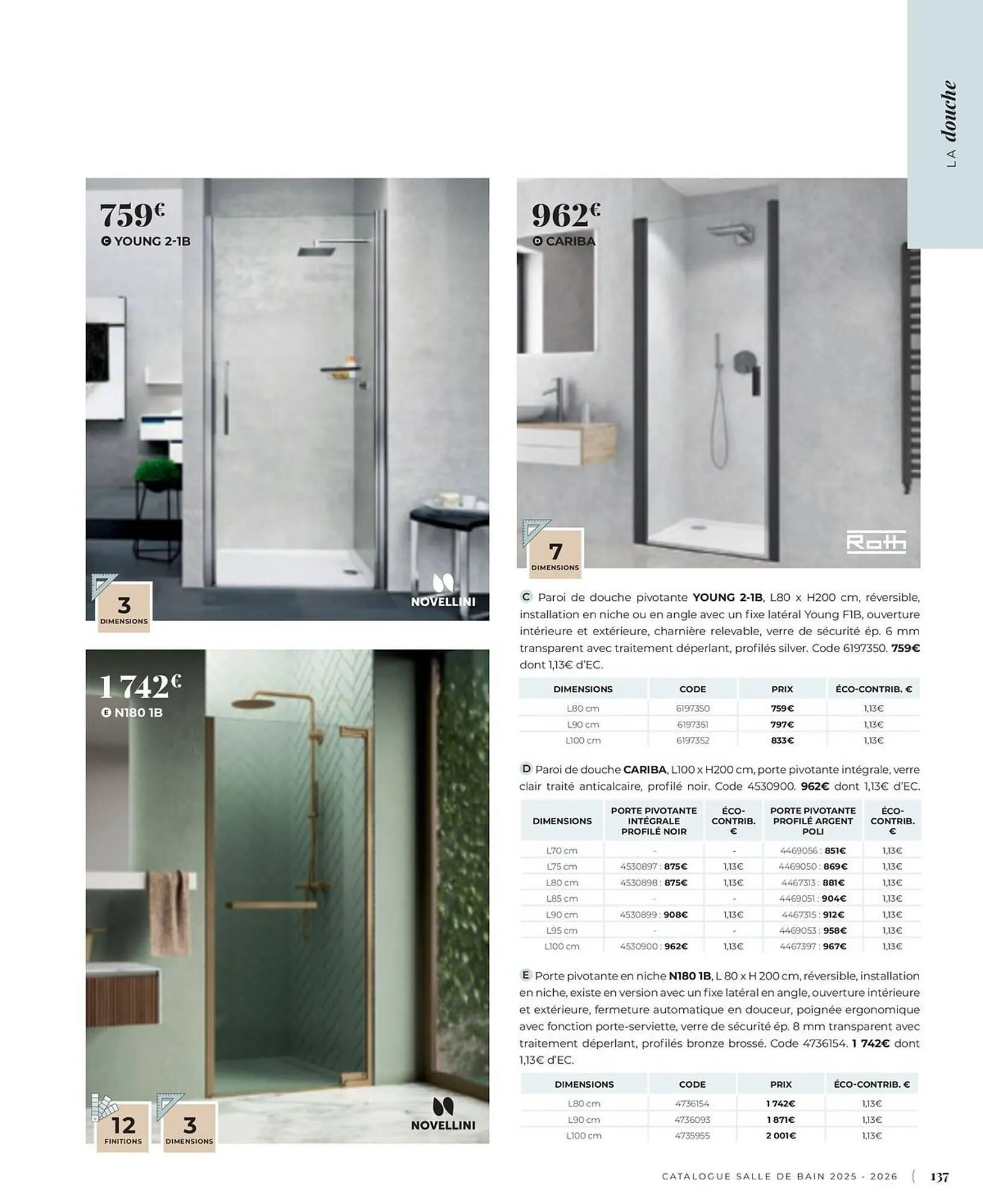 Catalogue Cedeo du 3 juin au 31 décembre 2025 - Catalogue page 137