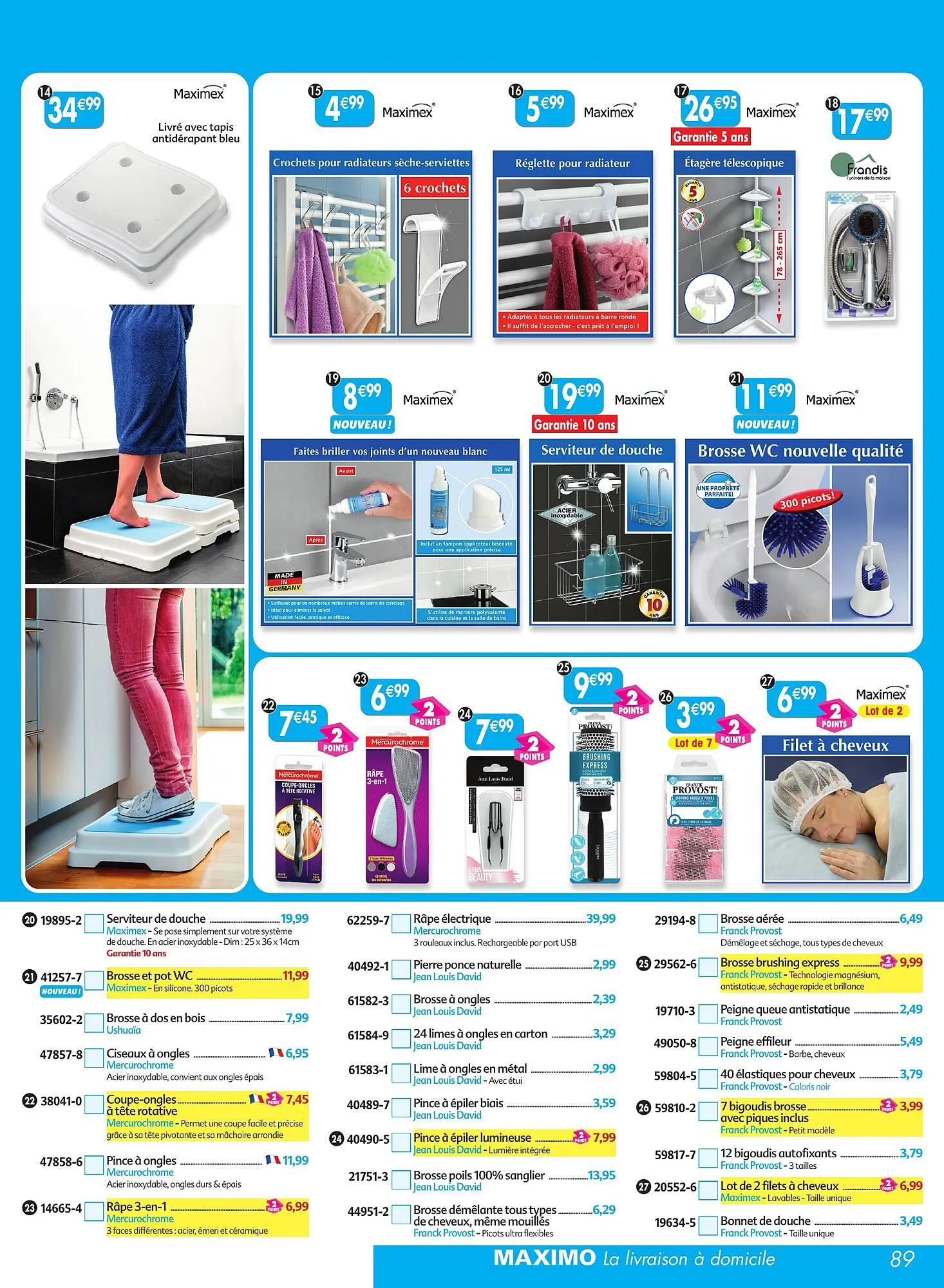 Catalogue Maximo du 5 août au 28 août 2025 - Catalogue page 89