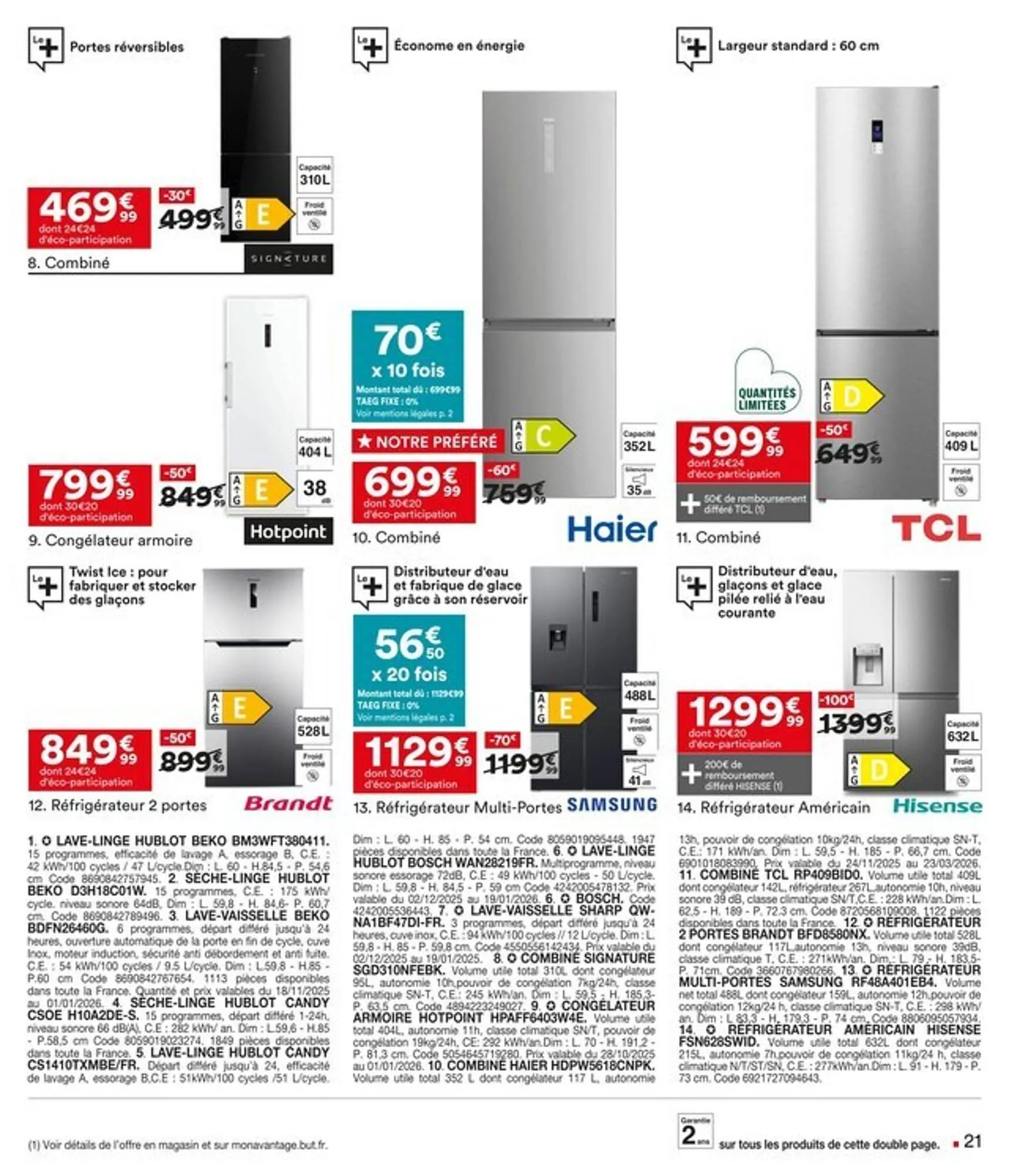 Catalogue BUT du 2 décembre au 1 janvier 2026 - Catalogue page 21