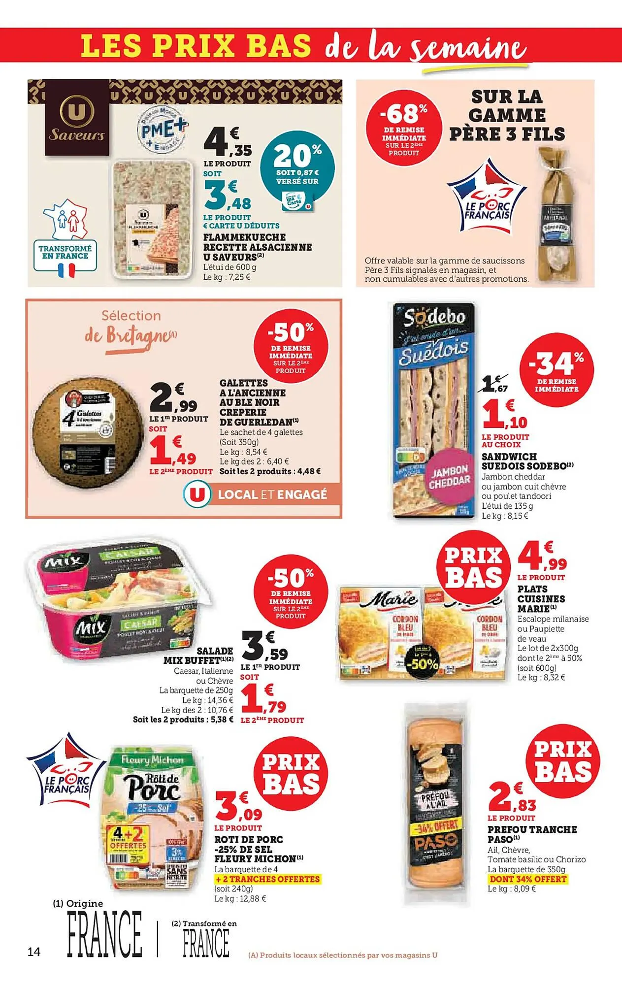 Catalogue Super U du 25 février au 9 mars 2025 - Catalogue page 14
