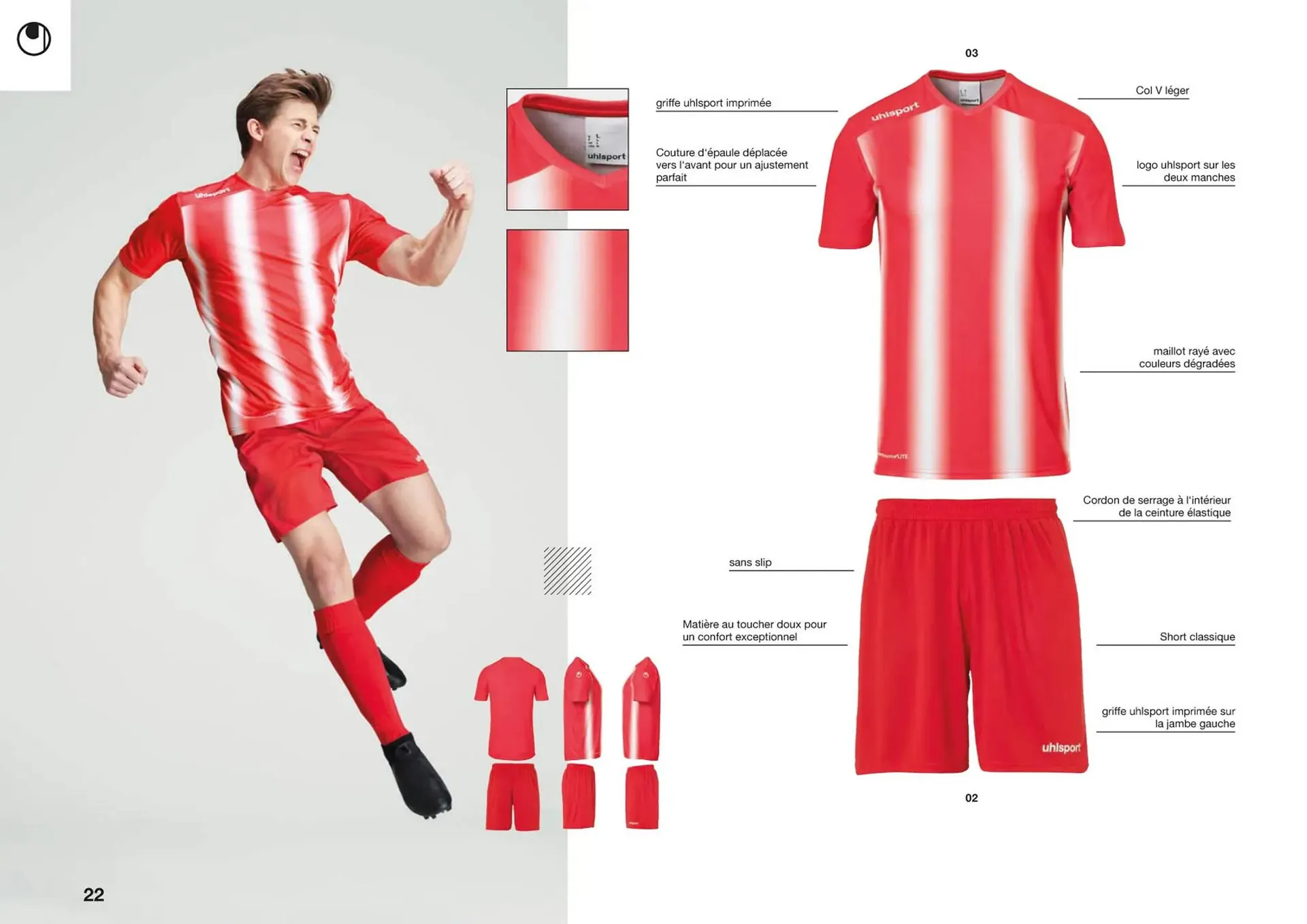 Catalogue Uhlsport du 1 mars au 31 décembre 2023 - Catalogue page 22