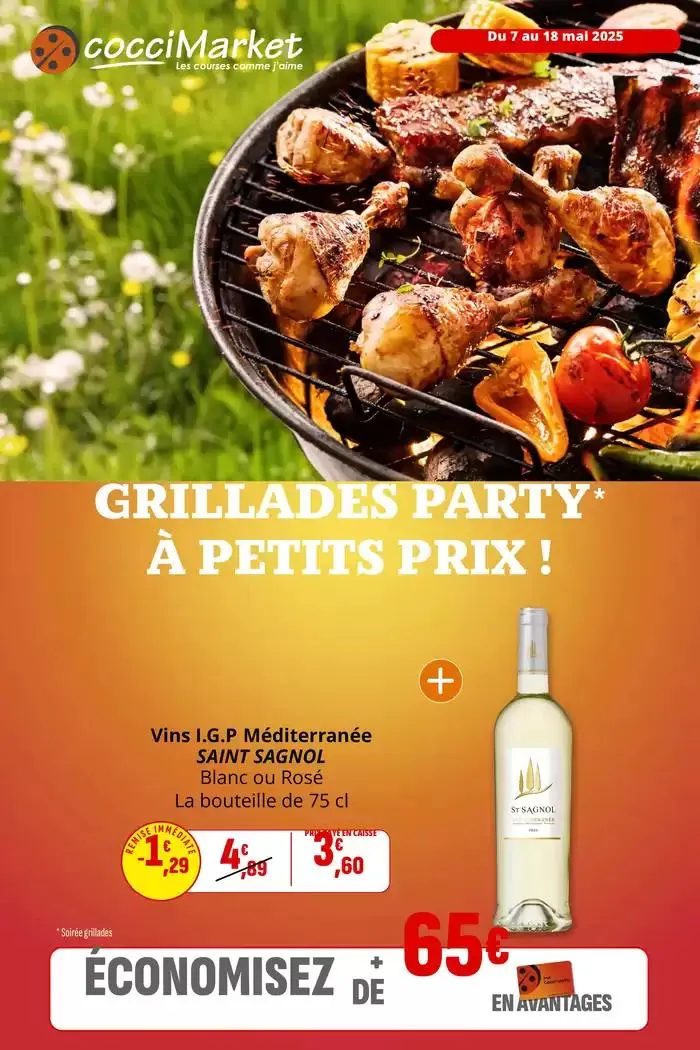 GRILLADES PARTY À PETITS PRIX ! du 7 mai au 18 mai 2025 - Catalogue page 1