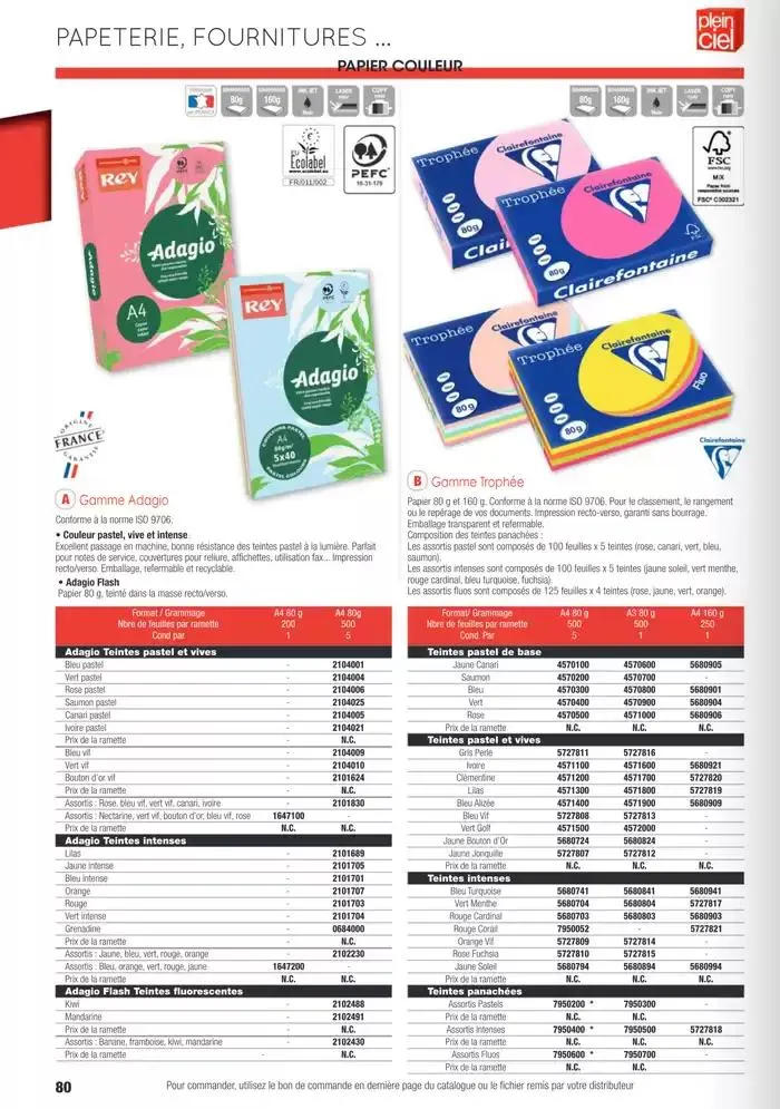 Écoles et loisirs 2025 du 1 janvier au 31 décembre 2025 - Catalogue page 80