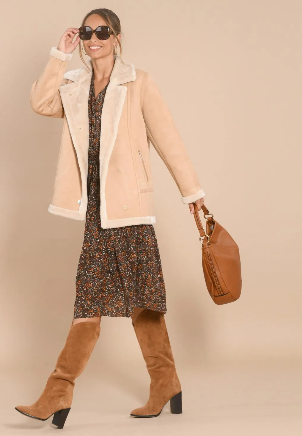 CASSIOPEE - MANTEAU - VISON