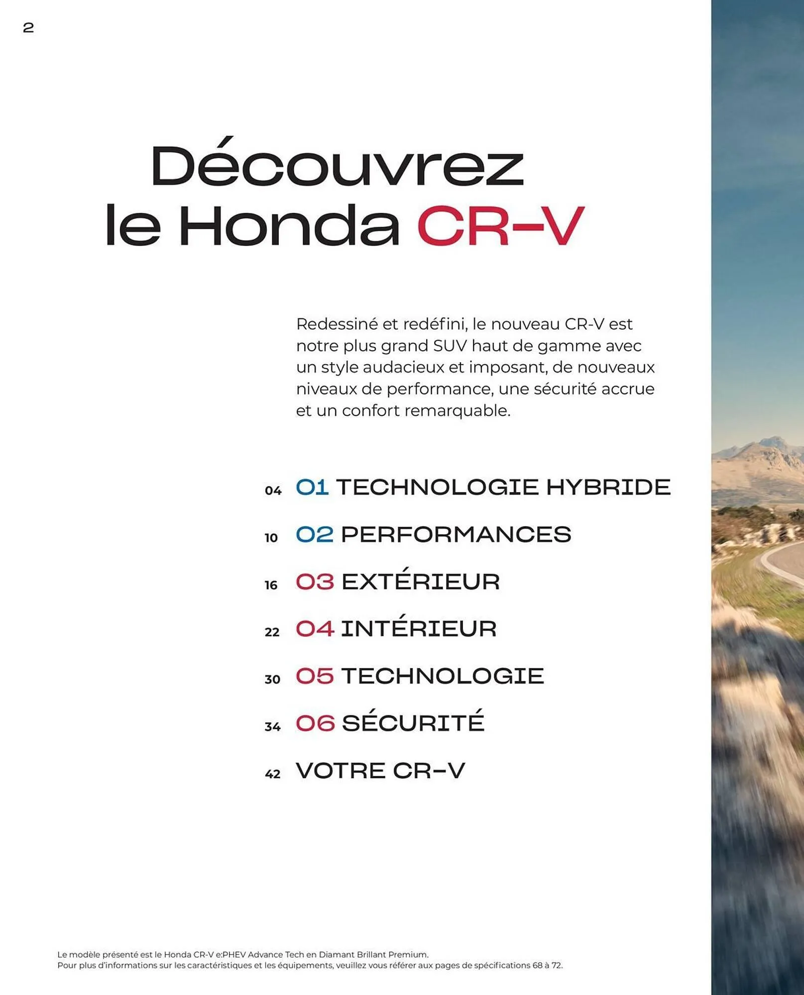Catalogue Honda du 10 juin au 31 mars 2026 - Catalogue page 2