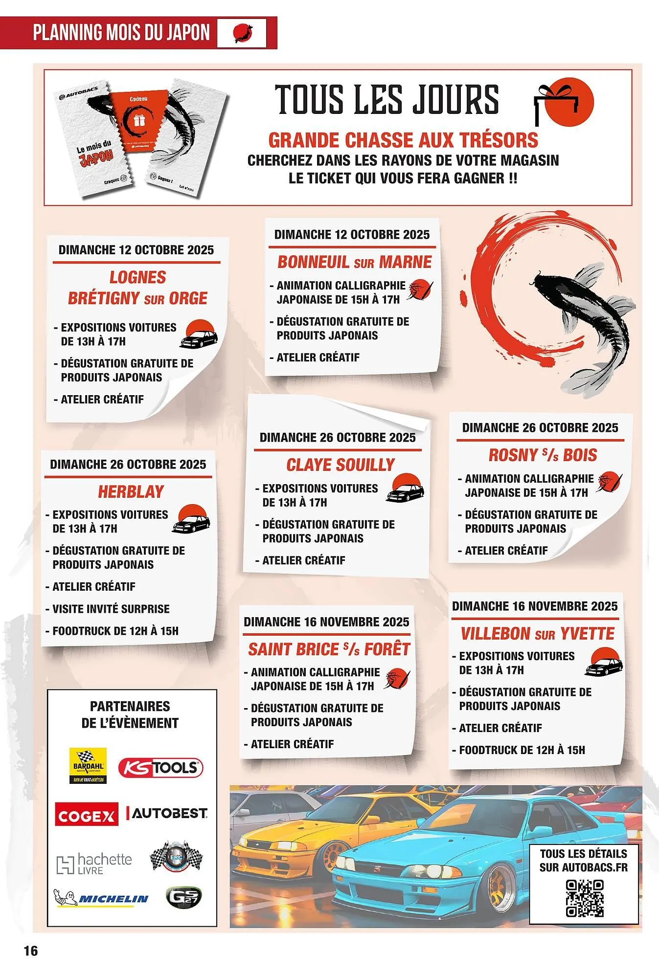 Catalogue Autobacs du 2 octobre au 19 novembre 2025 - Catalogue page 16
