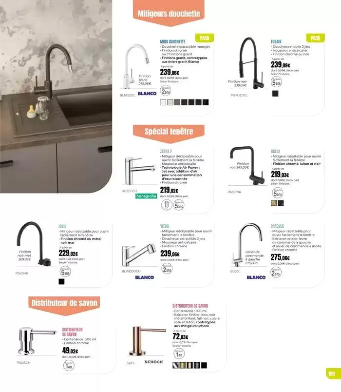 Consultez le menu avant de vous mettre en cuisine. du 7 janvier au 31 décembre 2025 - Catalogue page 109