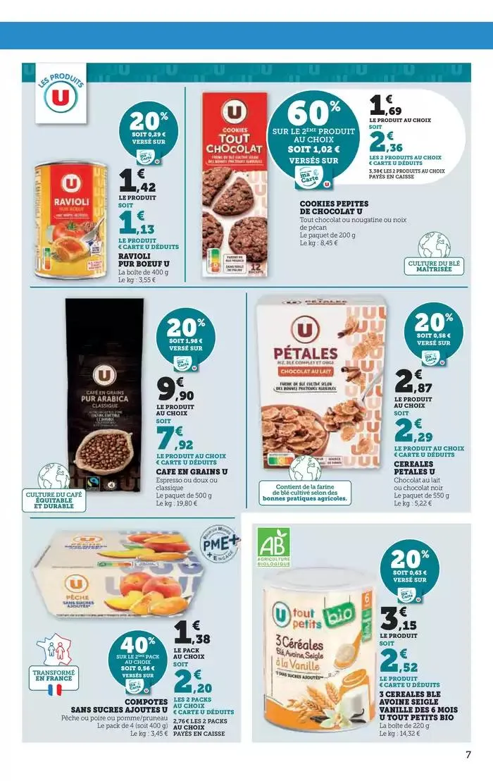 Catalogue SUPER U du 29 avril au 11 mai 2025 - Catalogue page 7