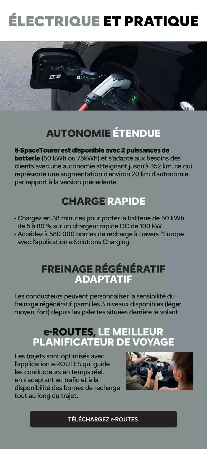 Citroën NOUVEAU Ë-SPACETOURER ÉLECTRIQUE C-BOOK du 15 janvier au 15 janvier 2026 - Catalogue page 4