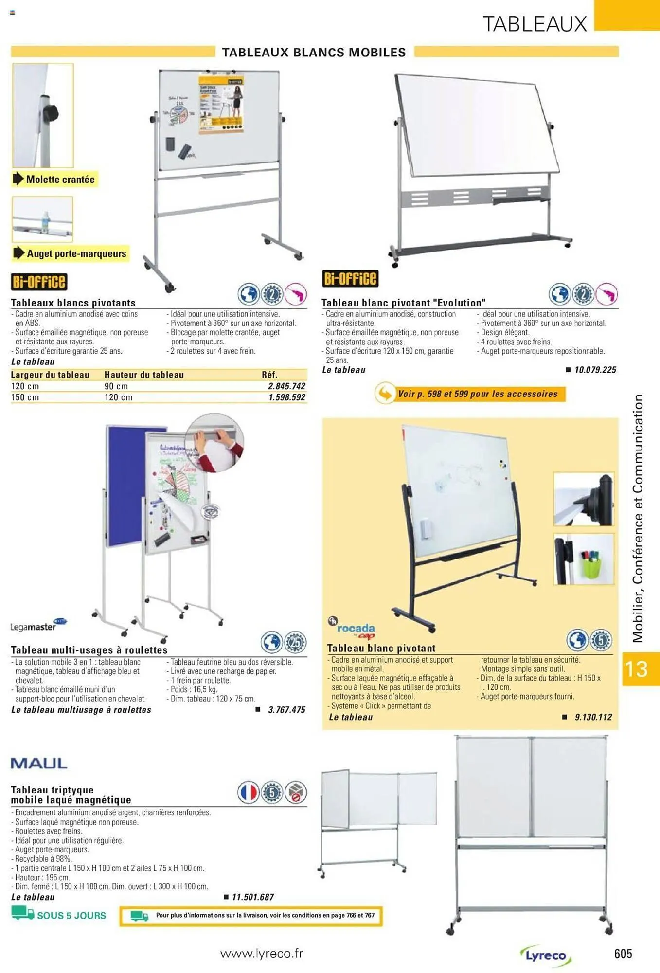 Catalogue Lyreco du 15 mai au 31 décembre 2023 - Catalogue page 605