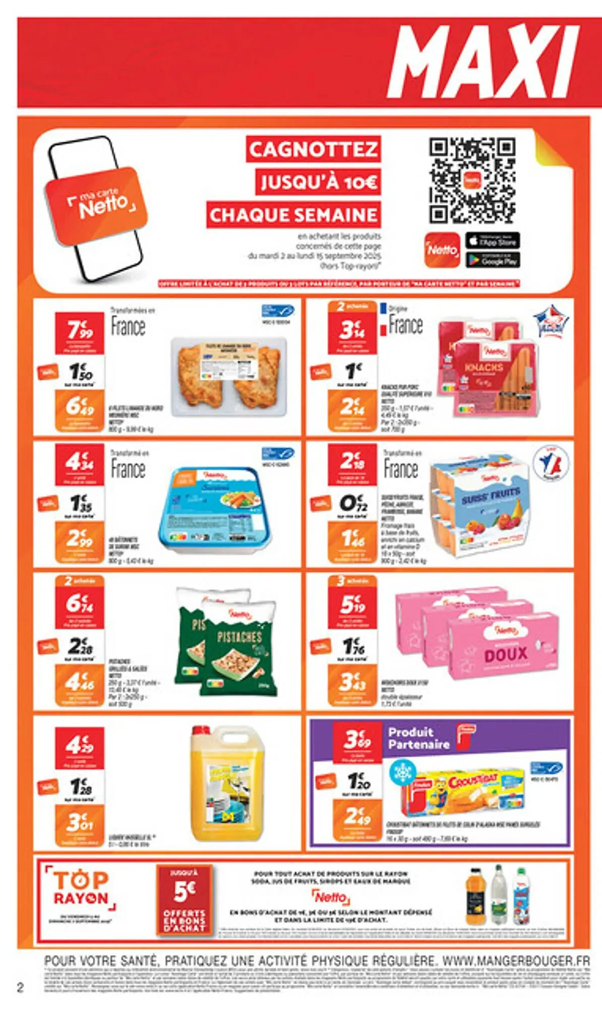Catalogue Netto du 2 septembre au 15 septembre 2025 - Catalogue page 2
