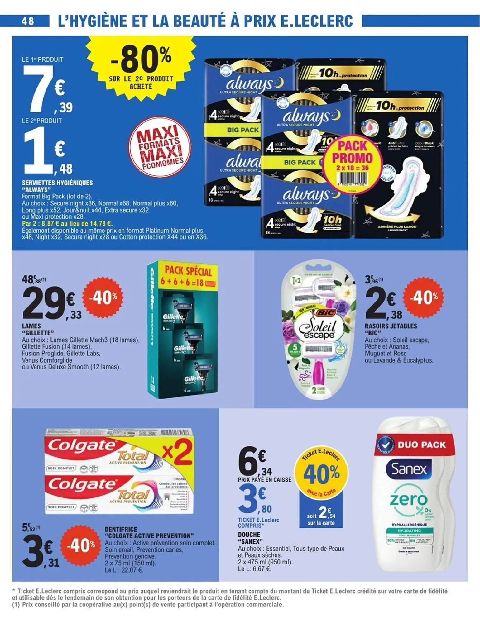 Catalogue E.Leclerc du 3 mars au 14 mars 2026 - Catalogue page 48