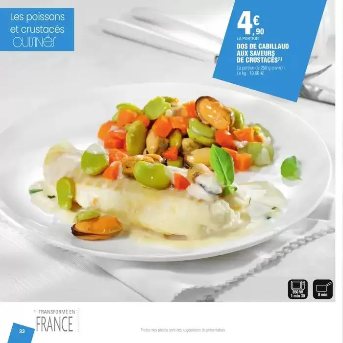 CARTE TRAITEUR PERMANENTE - MIXTE du 27 mars au 24 novembre 2025 - Catalogue page 32